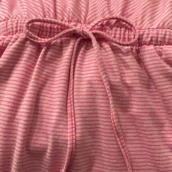 The North Face Pink Striped Shorts Romper - Picture 7 of 10